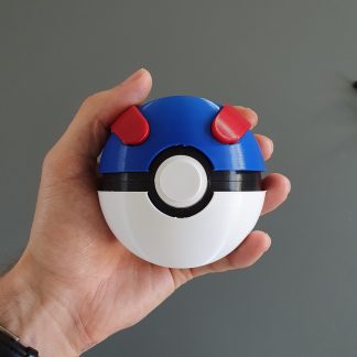 Great Ball Pokeball Replica - Functioning Button Release Lid
